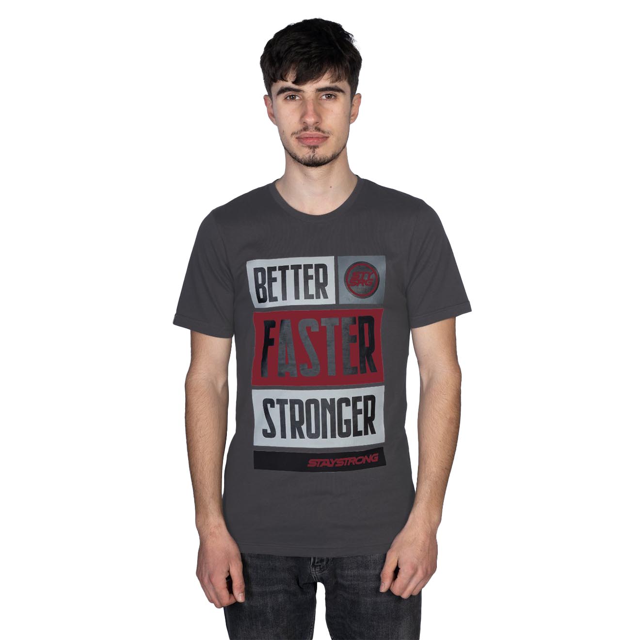 Stay Strong T-SHIRT STAYSTRONG BFS CHARCOAL