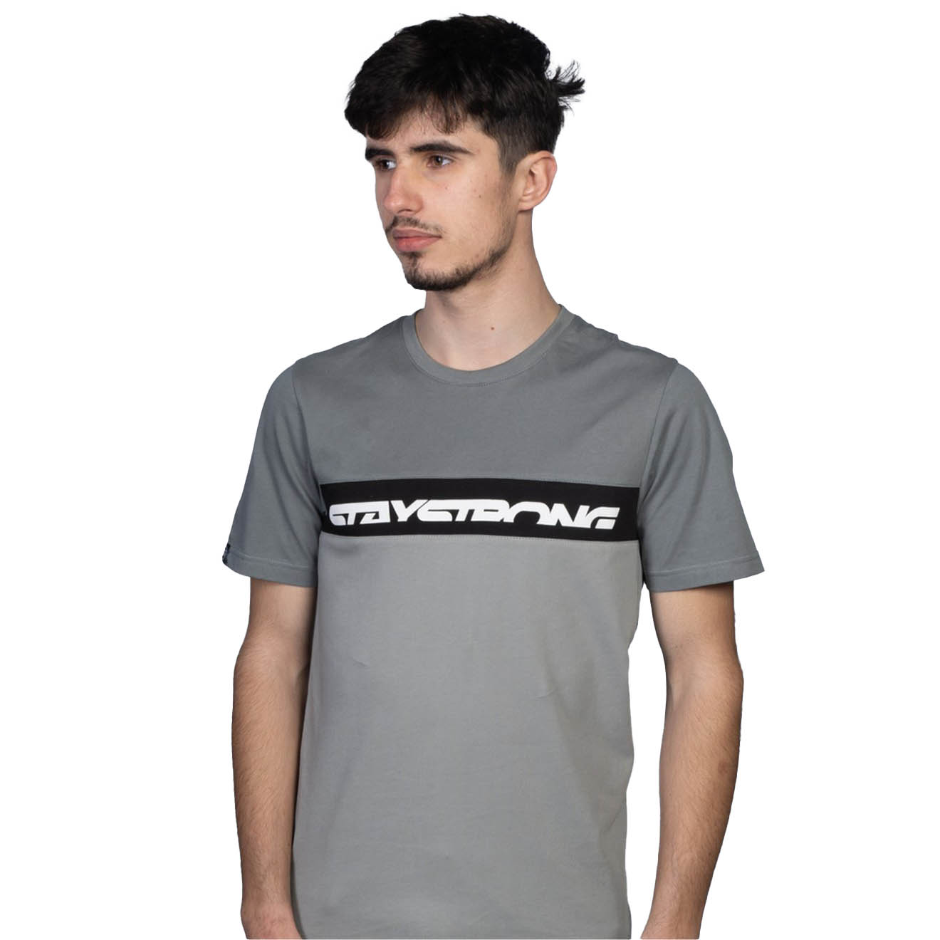 Stay Strong T-SHIRT STAYSTRONG CUT OFF BLACK/GREY